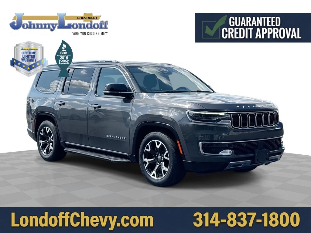 2024 Jeep Wagoneer Series III in Gray — front three-quarter view