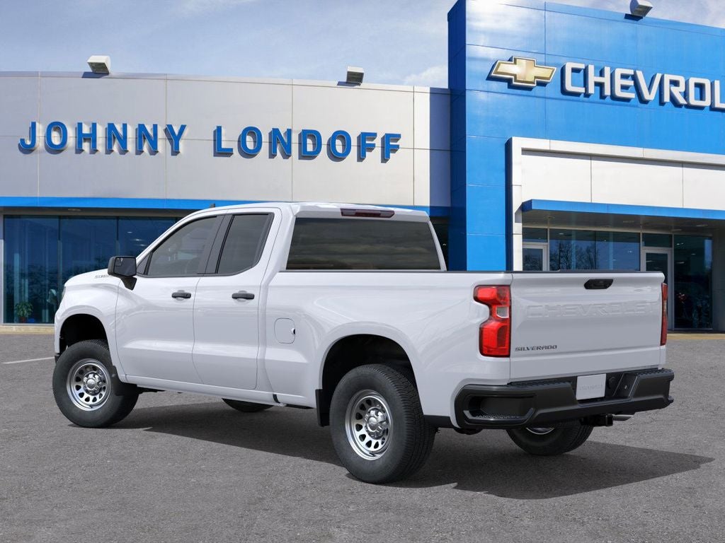 2026 Chevrolet Silverado 1500 — rear three-quarter view