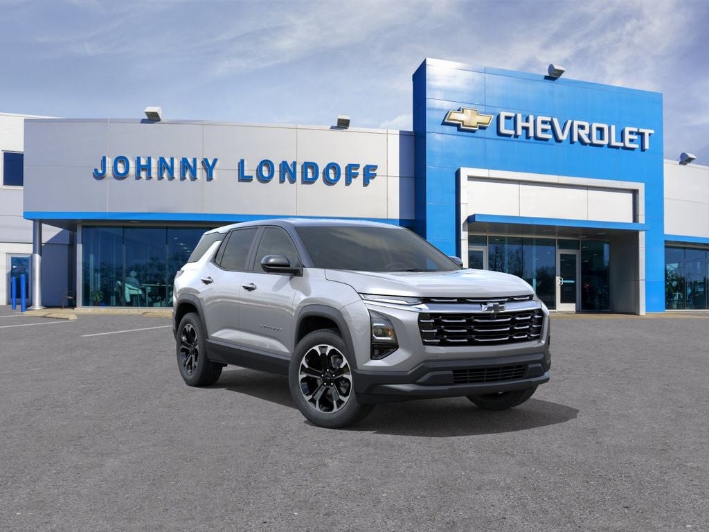 2026 Chevrolet Equinox LT in Sterling Gray Metallic — front three-quarter view