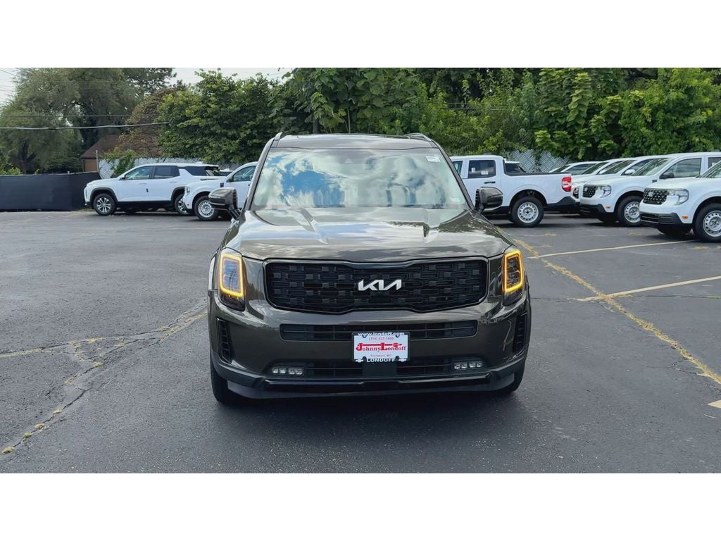 2022 Kia Telluride — rear three-quarter view