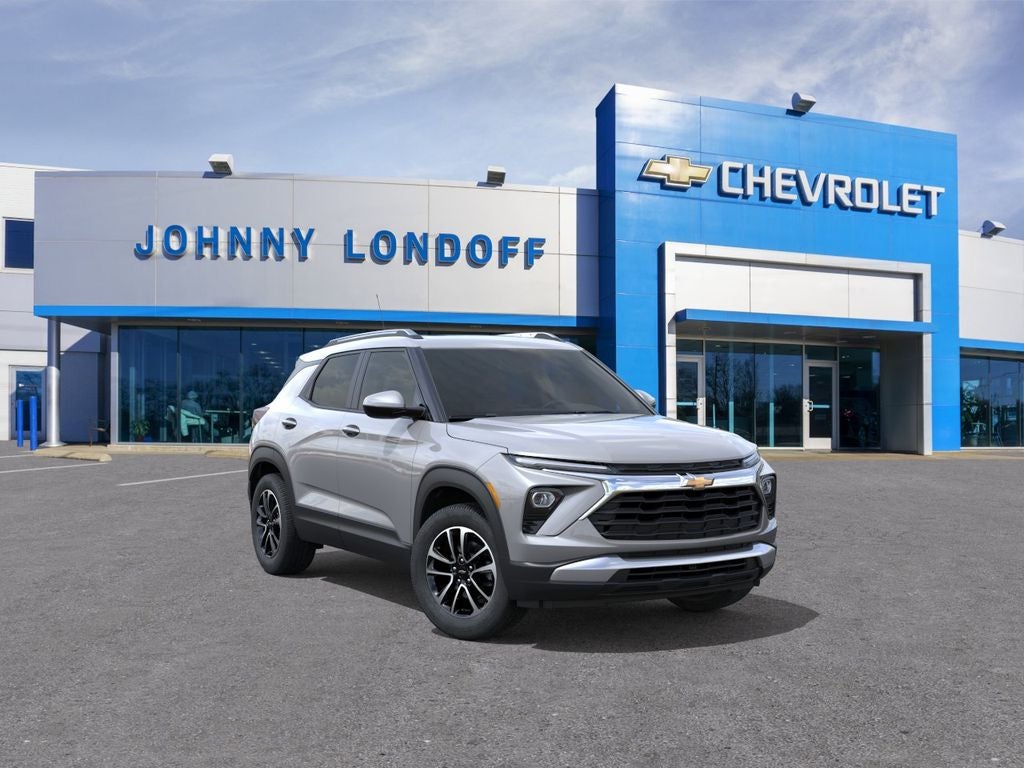 2026 Chevrolet Trailblazer LT in Sterling Gray Metallic — front three-quarter view