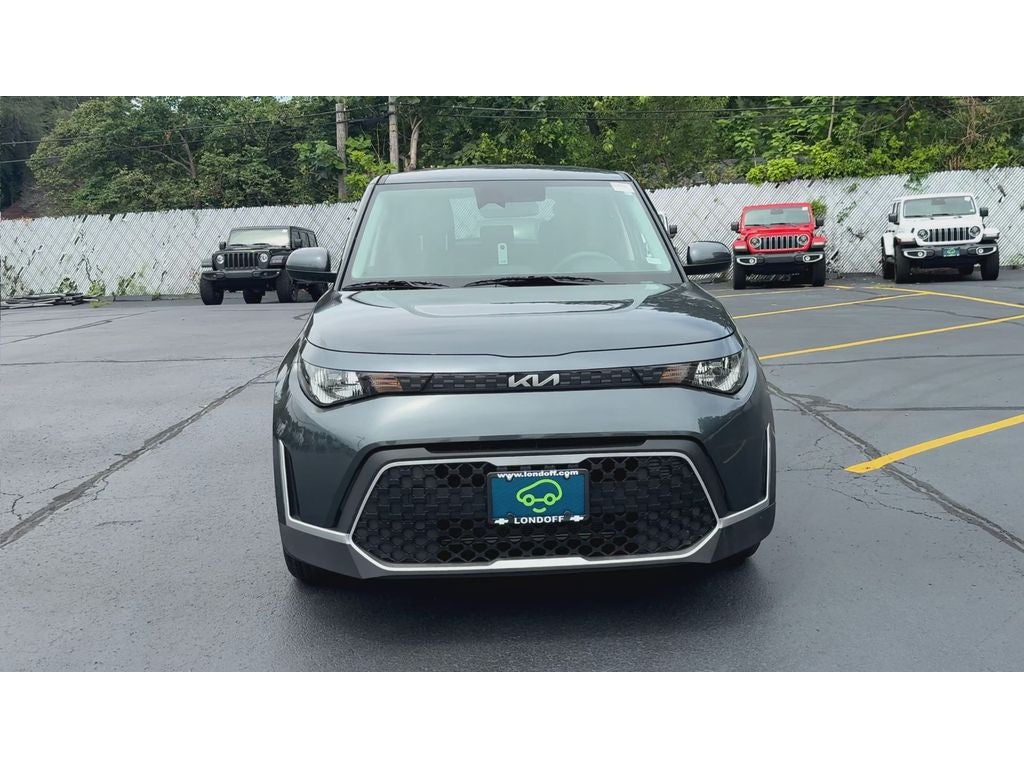 2025 Kia Soul — rear three-quarter view